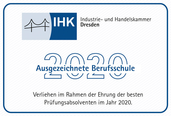 Ausgezeichnete Berufsschule 2020