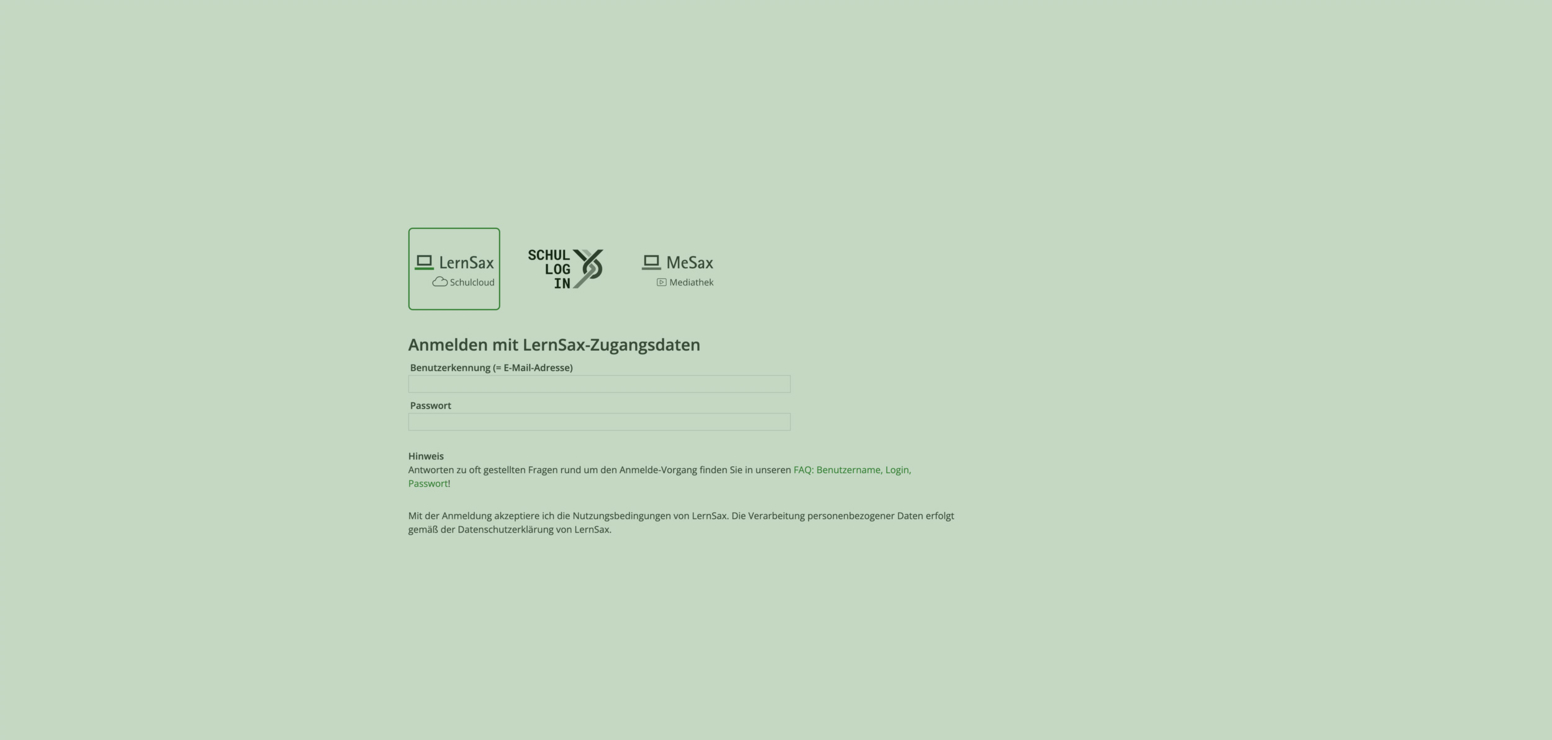 lernsax-screen